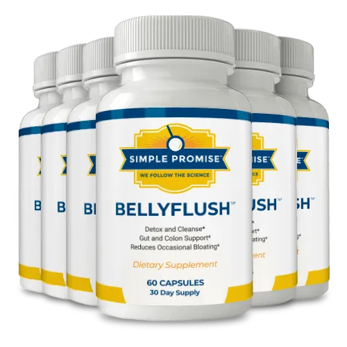 BellyFlush 6 bottle
